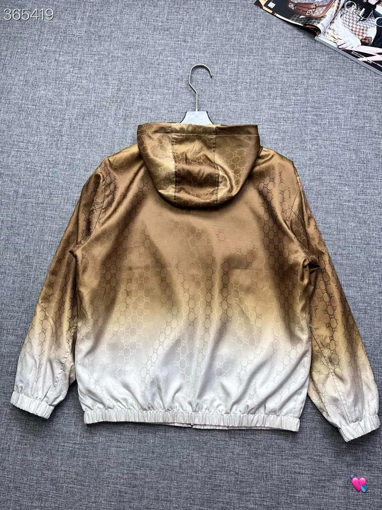GUCCI 2026 new men's fashionable casual hooded jacket jacket | Loongbuymall