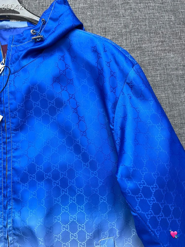 GUCCI 2026 new men's fashionable casual hooded jacket jacket | Loongbuymall