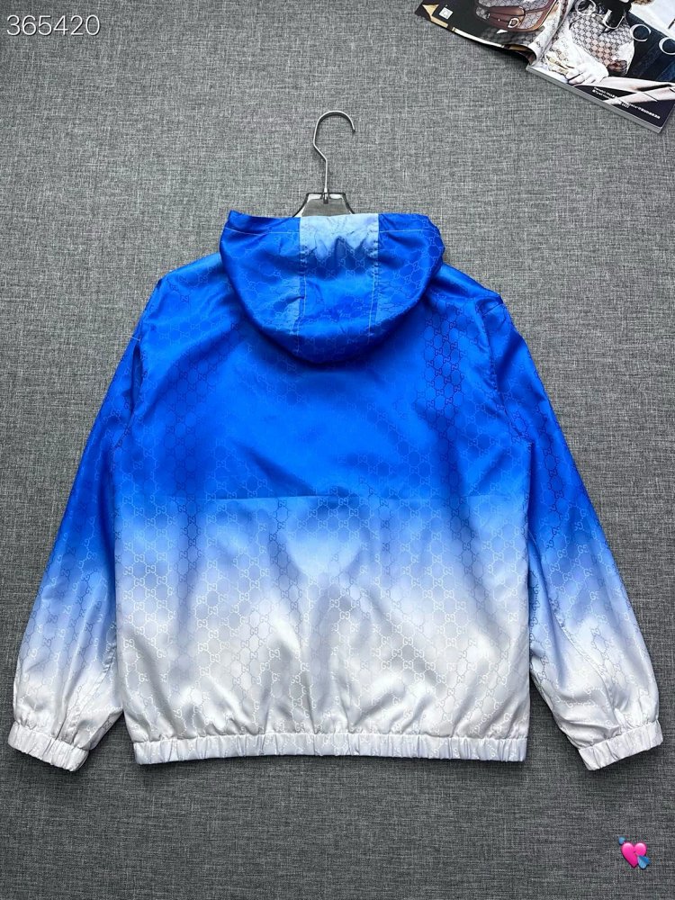 GUCCI 2026 new men's fashionable casual hooded jacket jacket | Loongbuymall