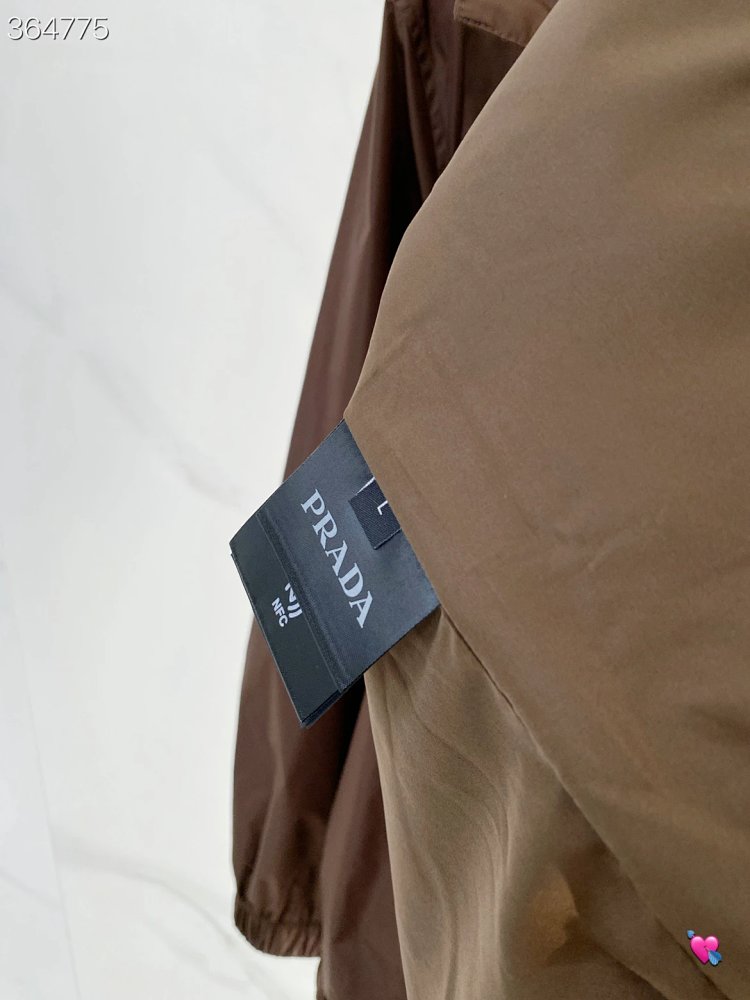 Prada 2026 Spring/Summer New Men's Fashion Hooded Casual Jacket | Loongbuymall