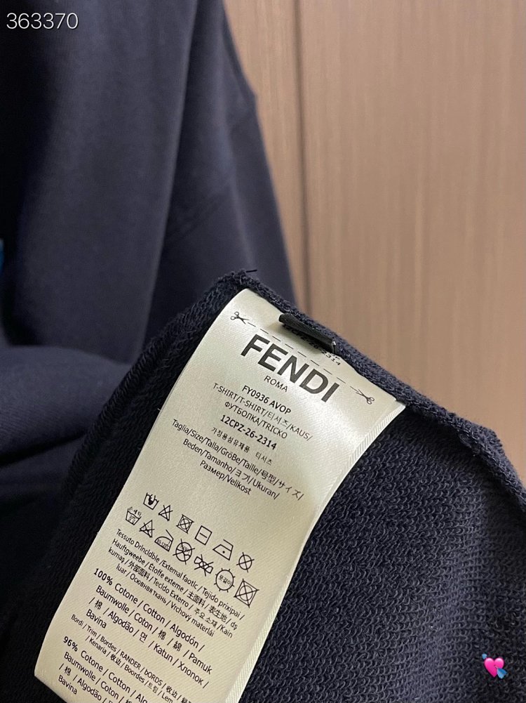 fendi2026 New Men's Fashion Casual Embroidery Hoodie | Loongbuymall