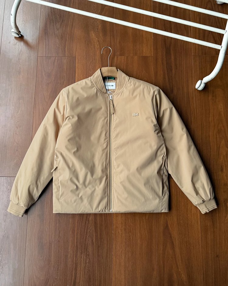 LACOSTEFrench Crocodile New Trendy Cotton Flight Jacket Cotton Coat BH2596 | Loongbuymall