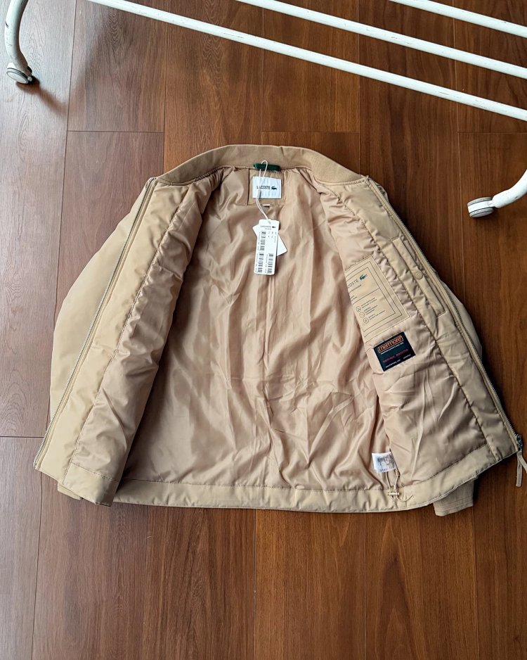 LACOSTEFrench Crocodile New Trendy Cotton Flight Jacket Cotton Coat BH2596 | Loongbuymall