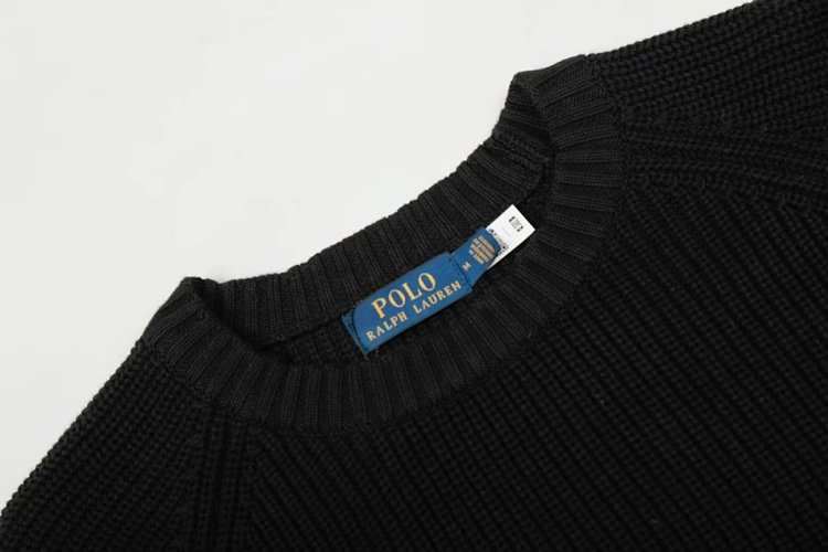 Ralph Lauren   New round neck embroidered knitted sweater | Loongbuymall