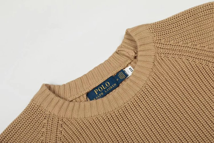 Ralph Lauren's new round neck embroidered knitted sweater | Loongbuymall