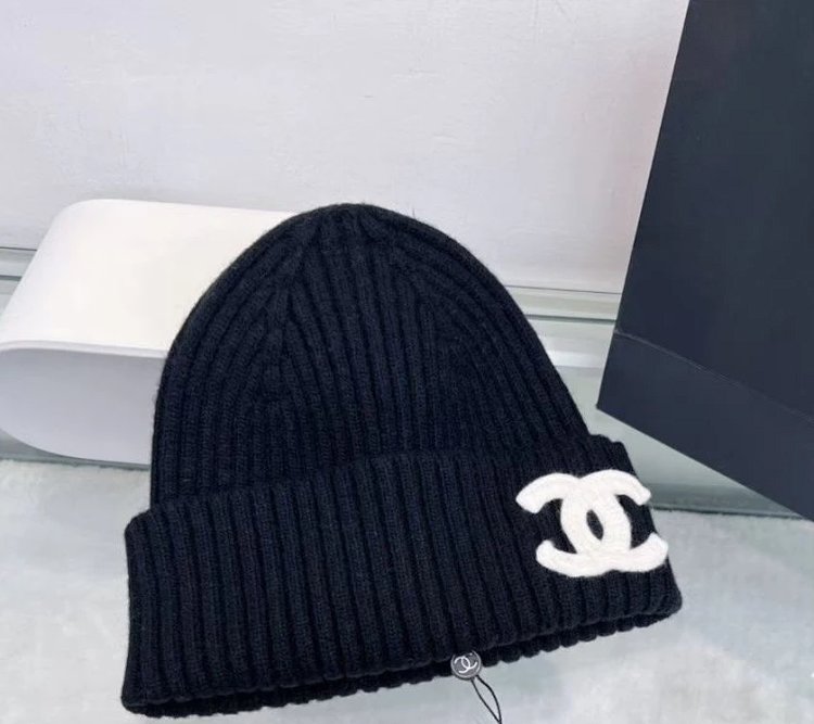 Chanel Knitted Knitted Knitted Wool Hat for Men and Women, Light Luxury Cold Hat | Loongbuymall