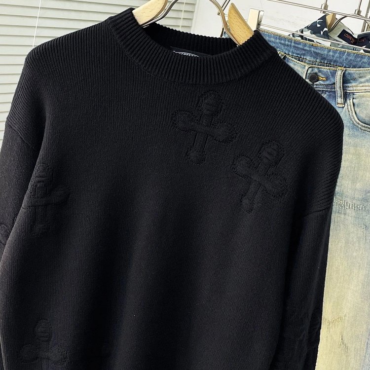 Chrome Hearts Knitted Sweater for Men and Women | Loongbuymall