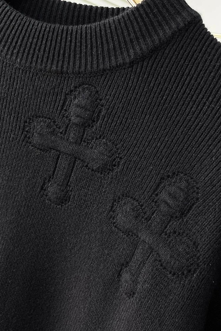 Chrome Hearts Knitted Sweater for Men and Women | Loongbuymall