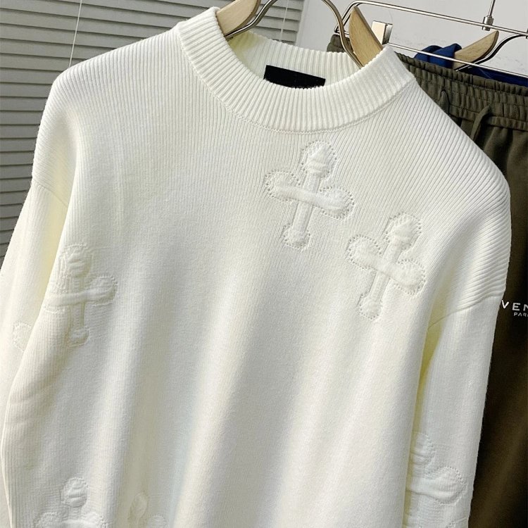 Chrome Hearts Knitted Sweater for Men and Women | Loongbuymall