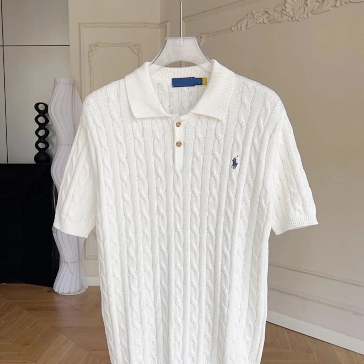Ralph LaurenLight luxury short sleeved T-shirt men's sweater Paul Polo Ralph top half sleeved pony s