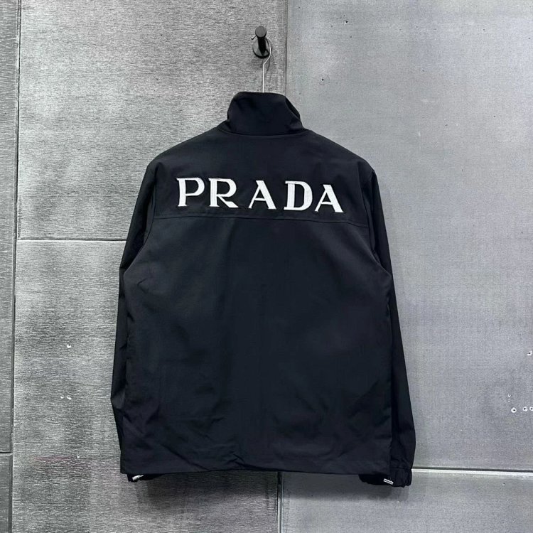 Prada light luxury jacket, top jacket, men's cardigan clothes | Loongbuymall