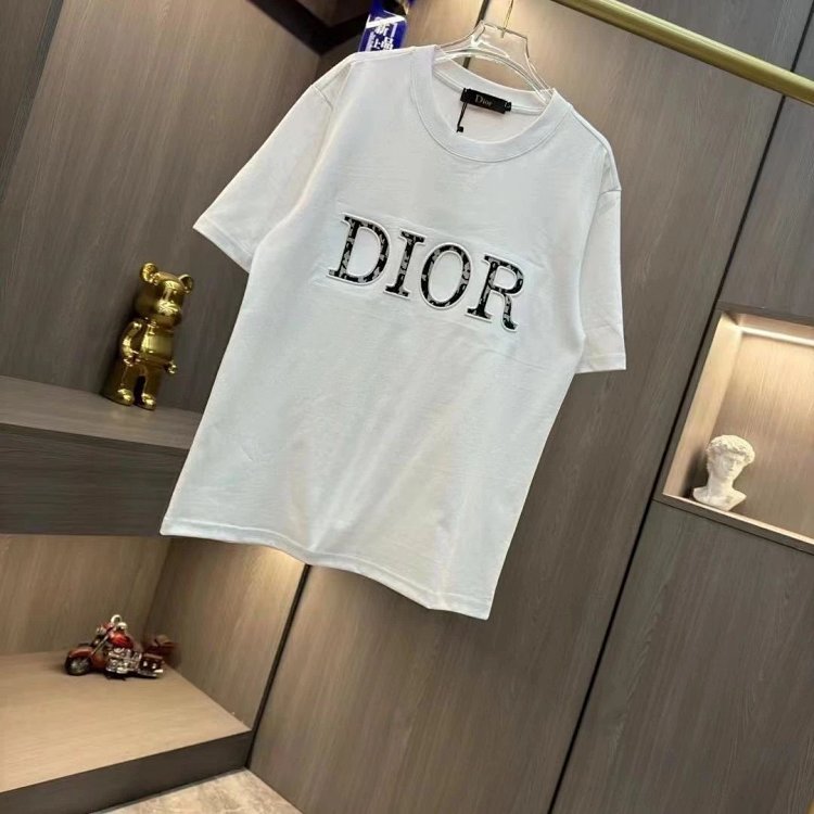 Dior light luxury short sleeved t-shirt | Loongbuymall