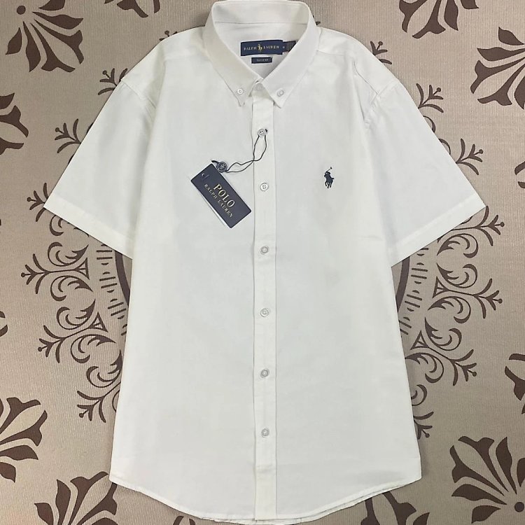 Ralph Lauren Polo Light Luxury Shirt Pony Men's Shirt Top Short Sleeve | Loongbuymall