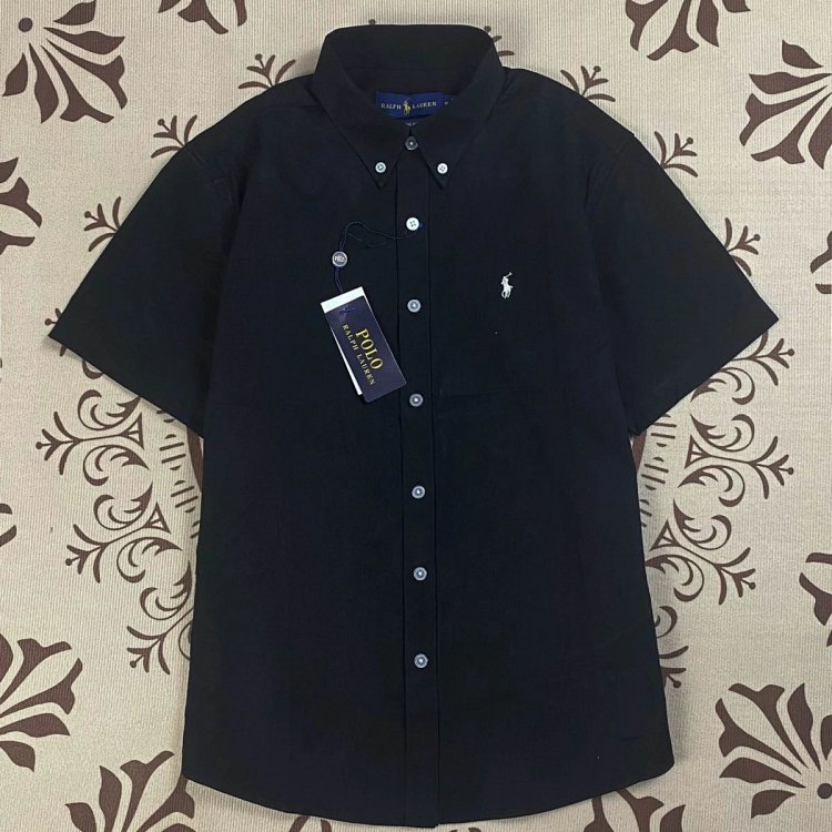 Ralph Lauren Polo Light Luxury Shirt Pony Men's Shirt Top Short Sleeve | Loongbuymall