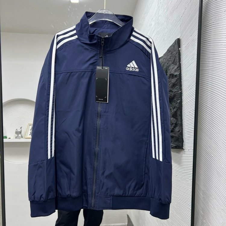 Adidas new embroidered jacket casual sportswear | Loongbuymall