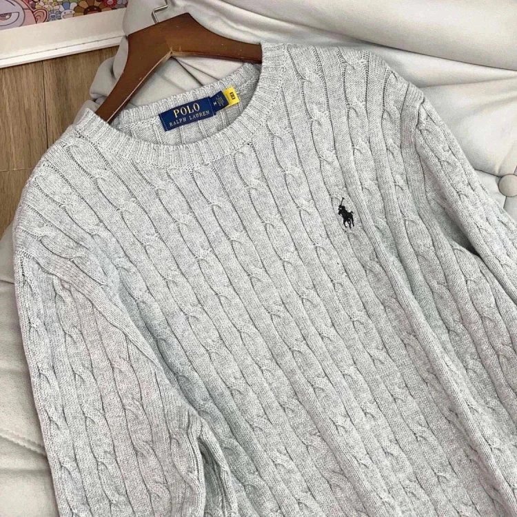 Ralph Lauren sweater Ralph round neck sweater pony sweater unisex | Loongbuymall