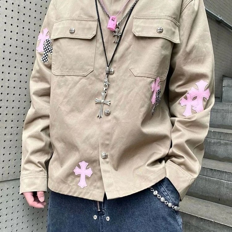 7743715359 Light Luxury Cowboy Coat Spring and Autumn Same Style Trendy Brand Men's Clothing | Loong
