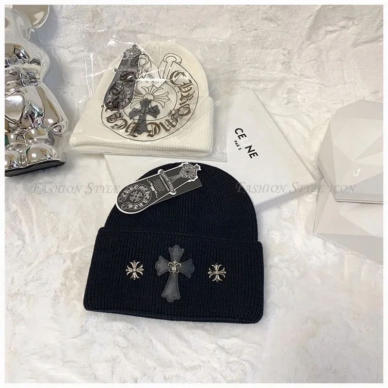 Chrome Hearts cold hat, knitted woolen hat, woolen hat | Loongbuymall