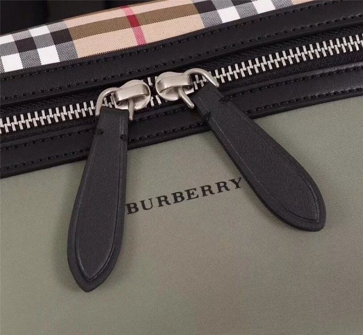 Burberry contrasting waist bag crossbody bag chest bag unisex | Loongbuymall
