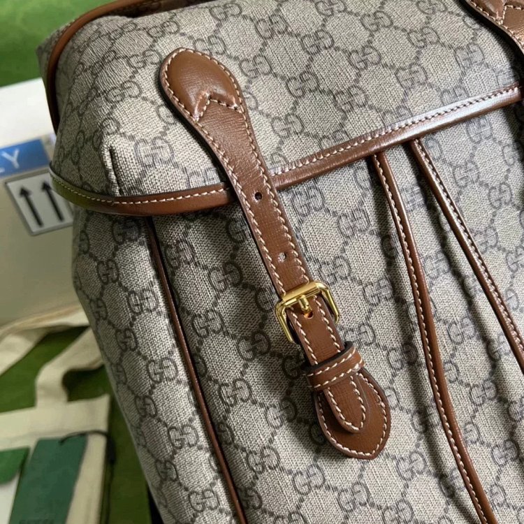 Gucci Interlocking Classic Vintage Flower Backpack 696013 | Loongbuymall