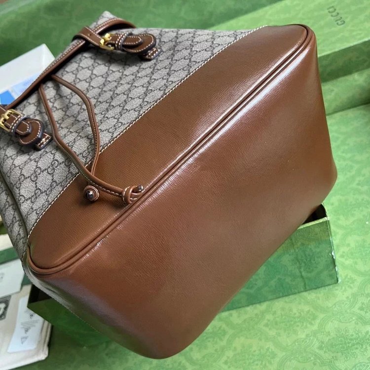 Gucci Interlocking Classic Vintage Flower Backpack 696013 | Loongbuymall