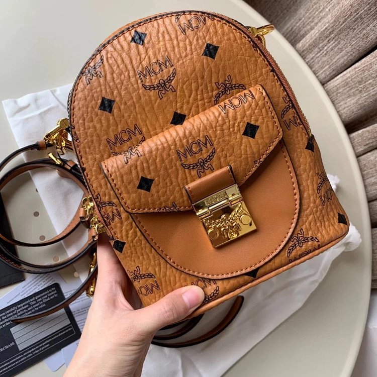 MCM Women's Bag Mini Backpack Handheld Women's Bag | Loongbuymall