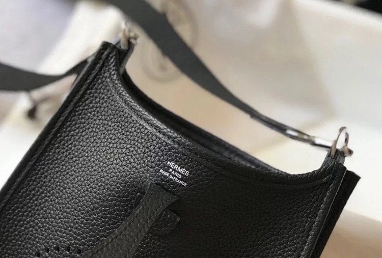 Hermes mini calf leather hollow shoulder crossbody buckle women's bag | Loongbuymall
