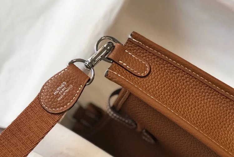 Hermes mini calf leather hollow shoulder crossbody buckle women's bag | Loongbuymall
