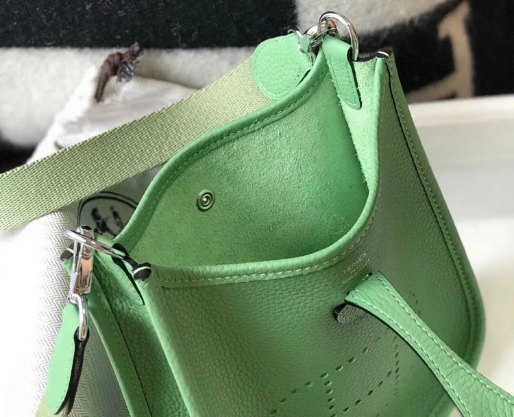 Hermes mini calf leather hollow shoulder crossbody buckle women's bag | Loongbuymall