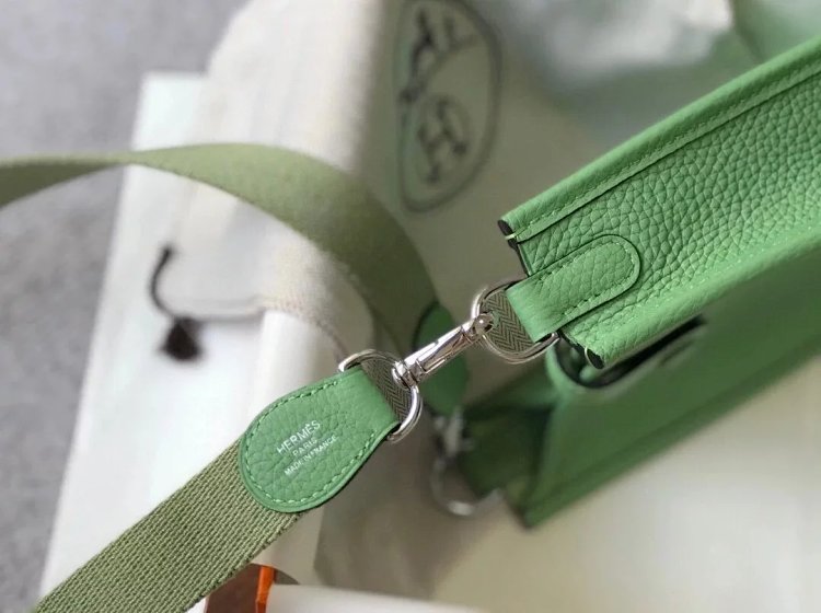 Hermes mini calf leather hollow shoulder crossbody buckle women's bag | Loongbuymall