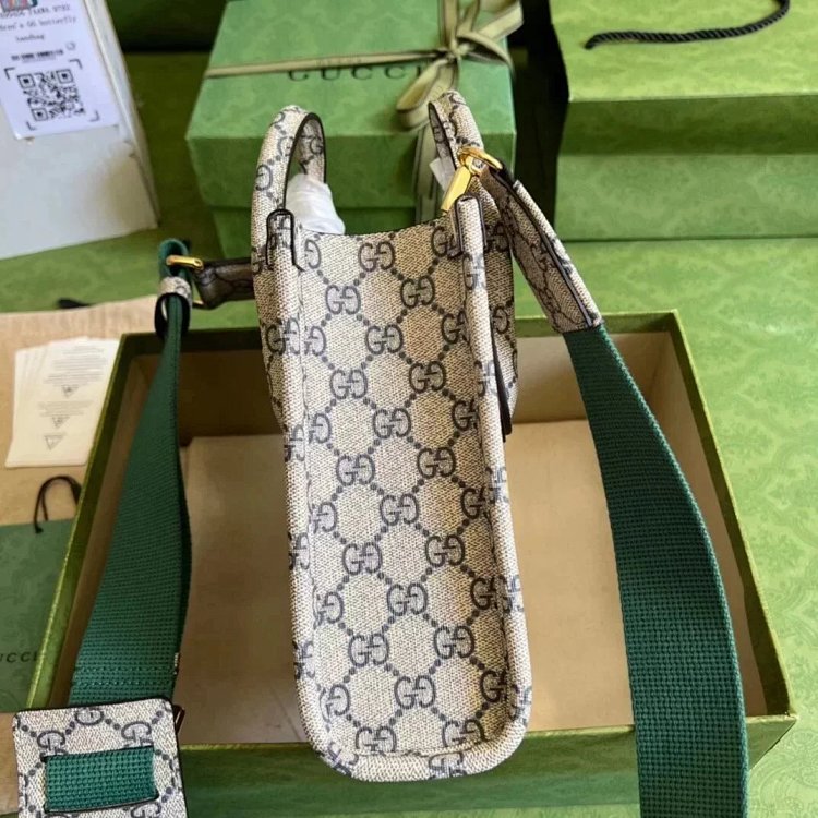 Gucci animal print mini tote bag music score bag crossbody bag shoulder bag unisex 699406 | Loongbuy