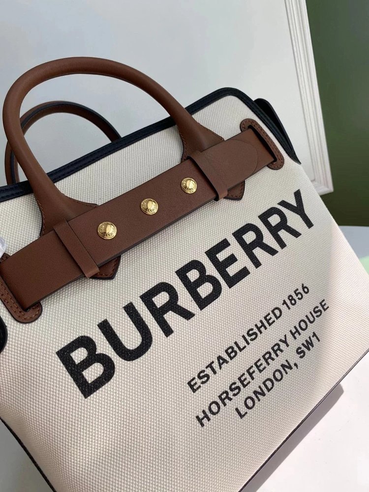 Burberry Belt ladies' large capacity tote bag shoulder bag | Loongbuymall