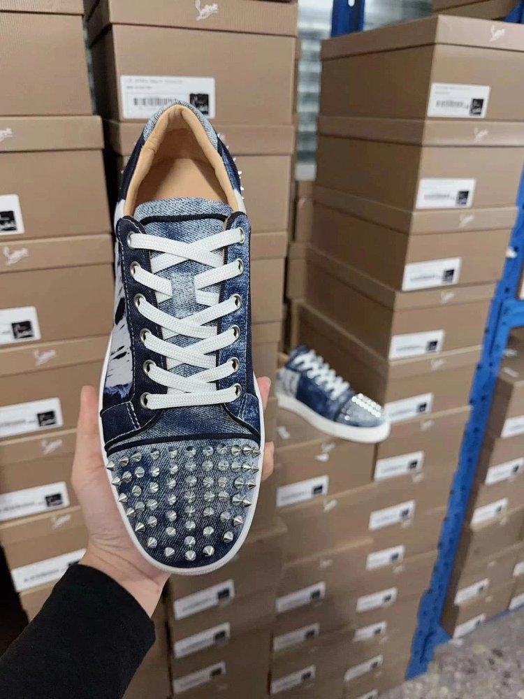 D2 Co branded CL Red soled Shoes with Willow Nails | Loongbuymall