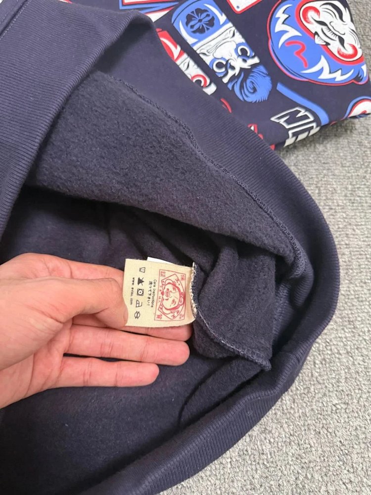 EVISU full print hoodie | Loongbuymall