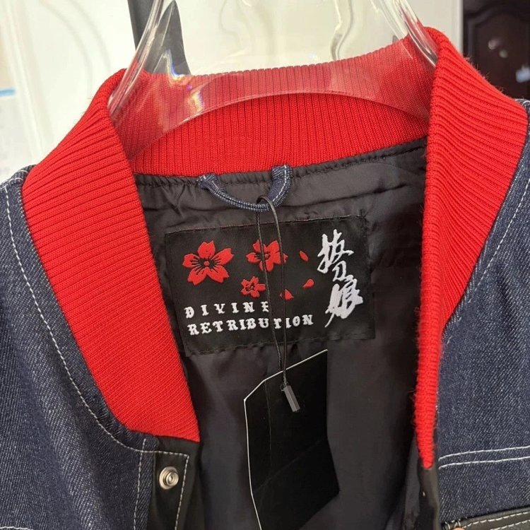 EVISU Heavy Industry Embroidered Cowboy Coat | Loongbuymall