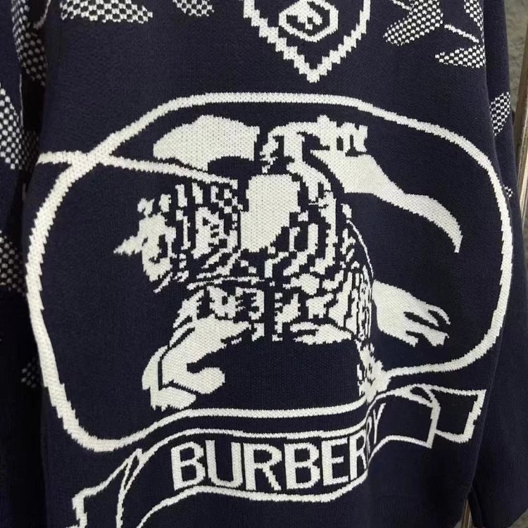 Burberry warhorse logo sweater | Loongbuymall