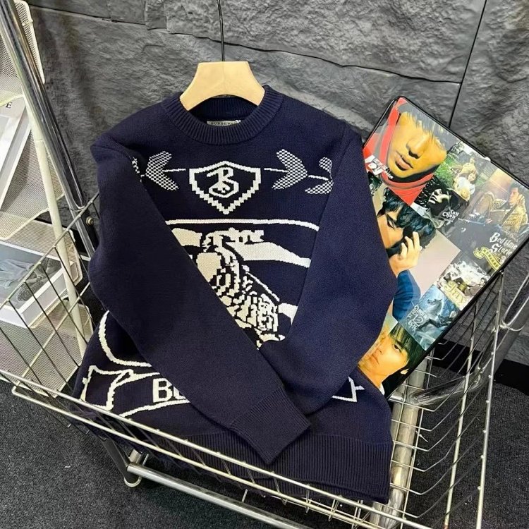 Burberry warhorse logo sweater | Loongbuymall