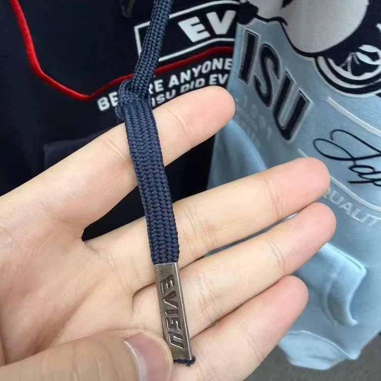 EVISU black and blue dual tone hoodie | Loongbuymall