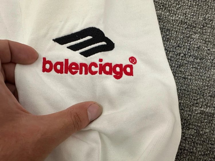 Balenciaga  Embroidered Printed T-shirt | Loongbuymall