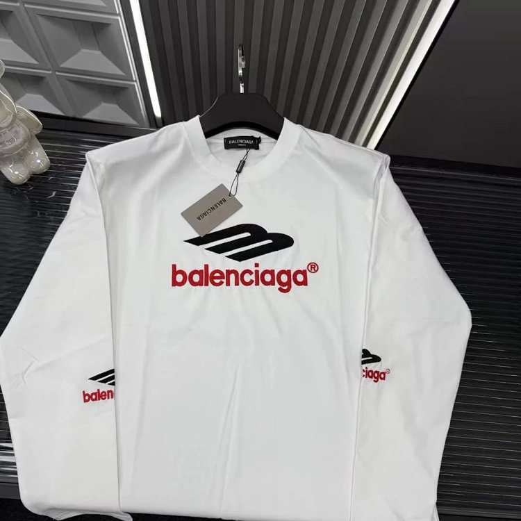 Balenciaga  Embroidered Printed T-shirt | Loongbuymall
