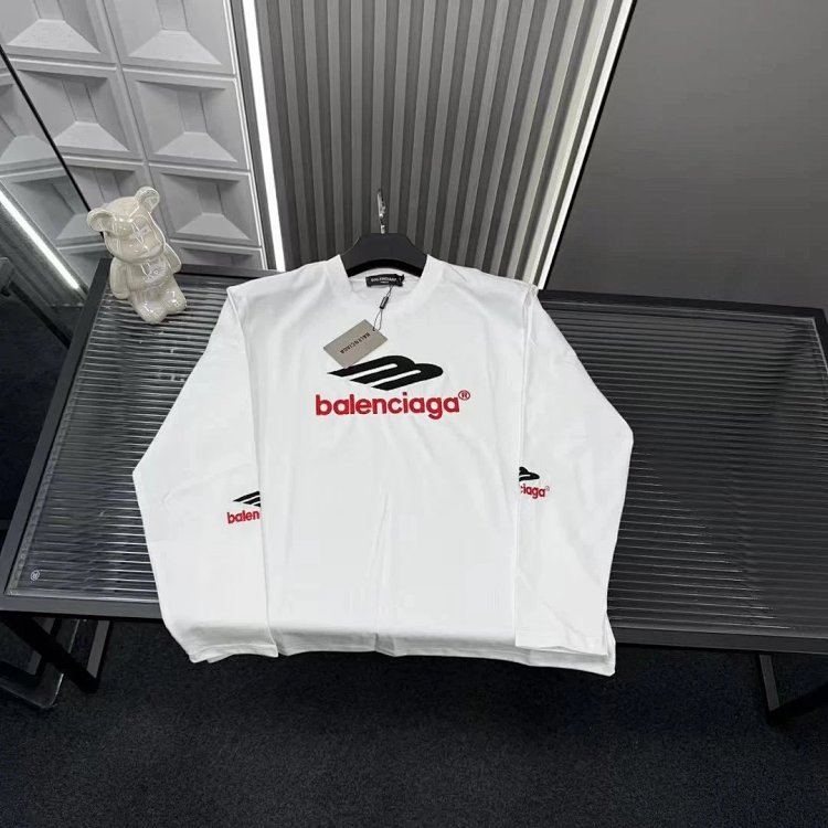 Balenciaga  Embroidered Printed T-shirt | Loongbuymall