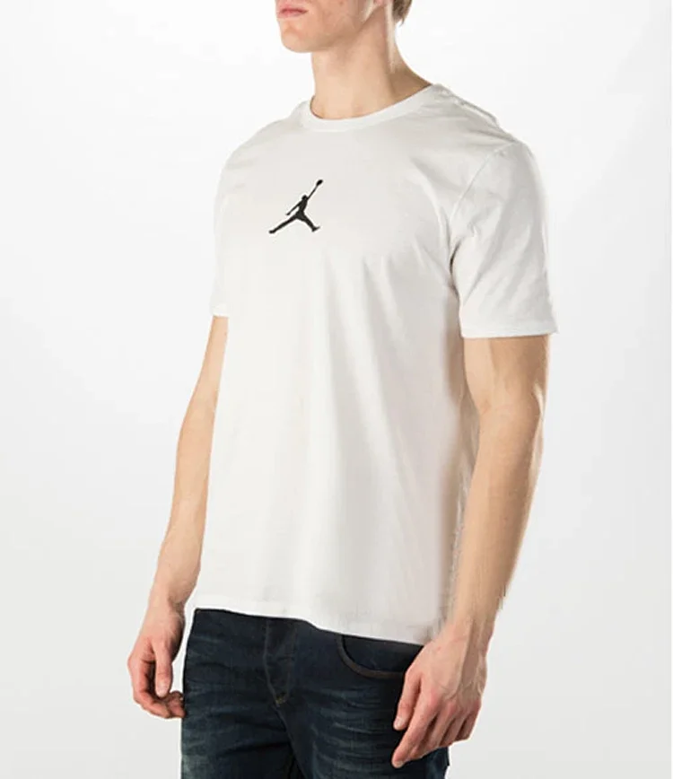AJ Flying Jordan No. 23 Bulls Embroidered Short Sleeve T-shirt | Loongbuymall