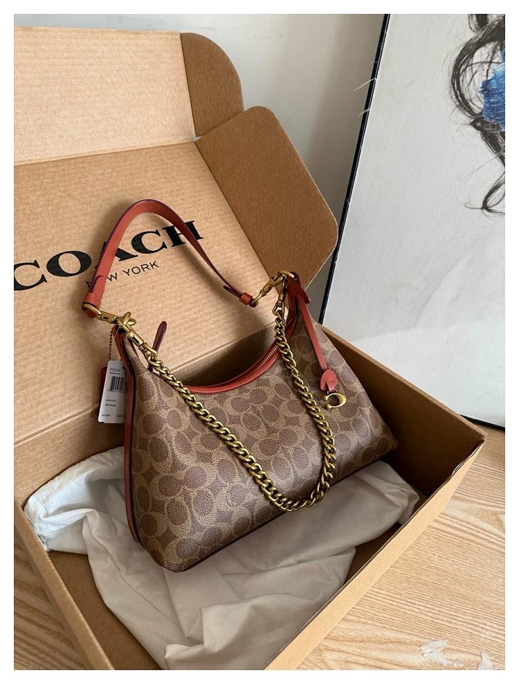 Coach Juliet25 series women's classic vintage flower shoulder crossbody bag | Loongbuymall