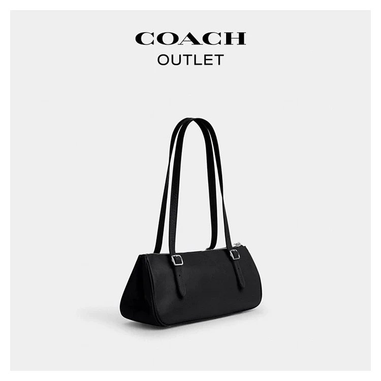 coach  Classic baguette bag with shiny leather design for underarm bag | Loongbuymall