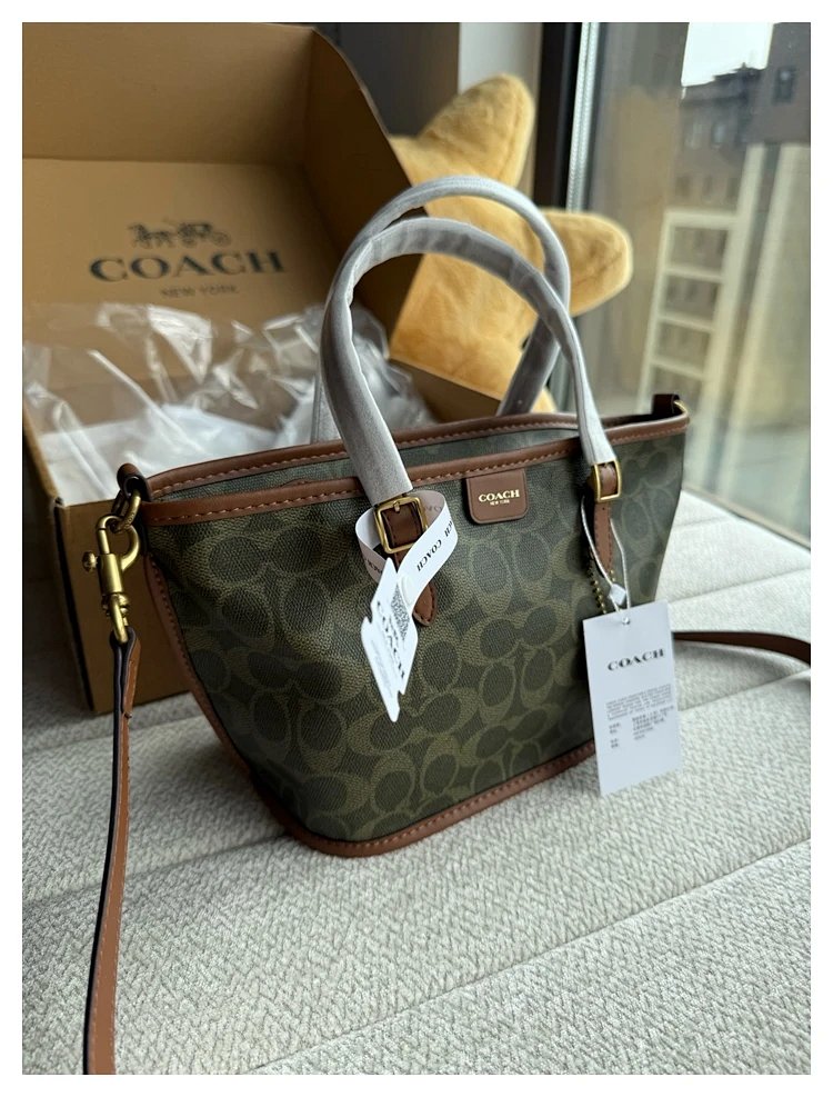 Coach Taxi Mini Series Basket Bag | Loongbuymall