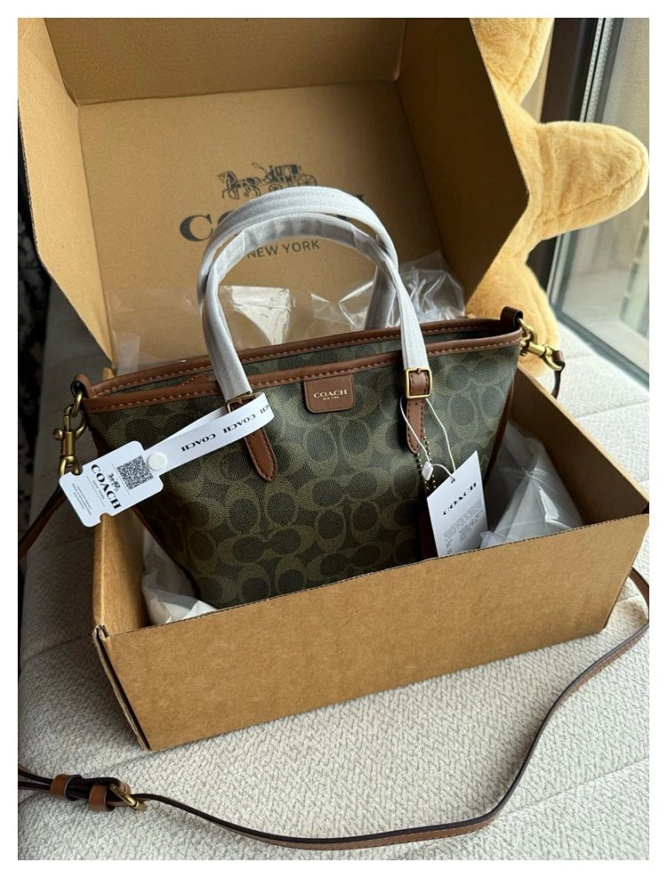 Coach Taxi Mini Series Basket Bag | Loongbuymall