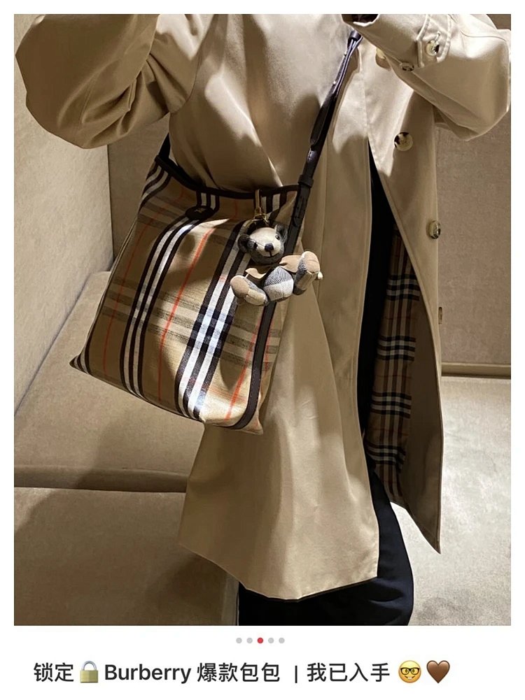 Burberry  Classic British plaid crossbody bag | Loongbuymall