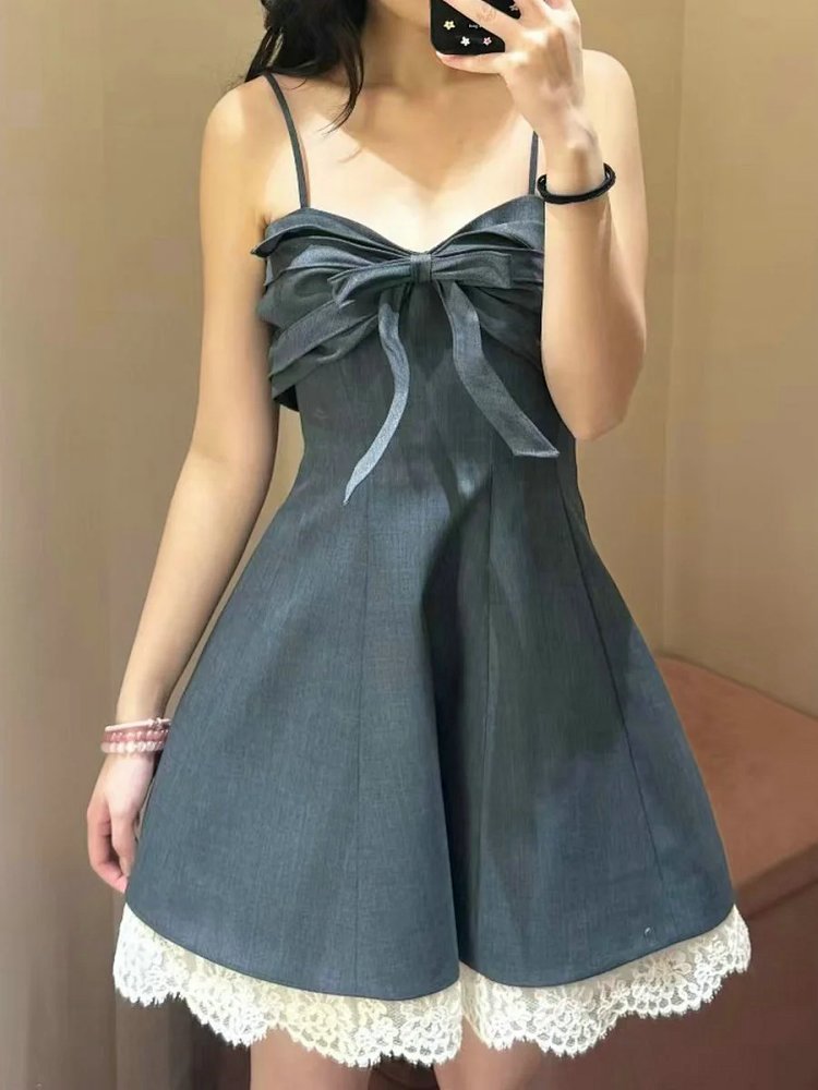 French court style sleeveless dress | Loongbuymall