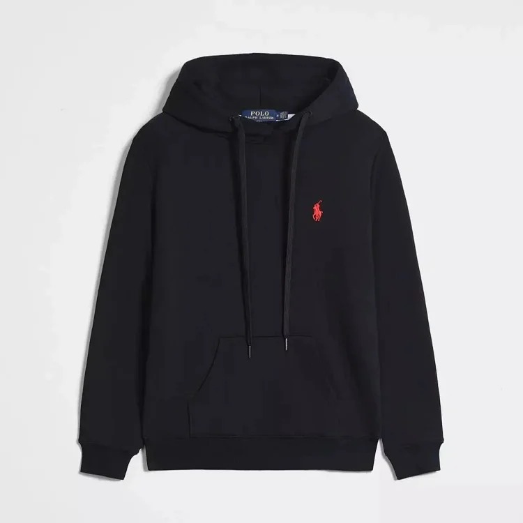 Zipper pullover embroidered sweatshirt and sweatpants TOP