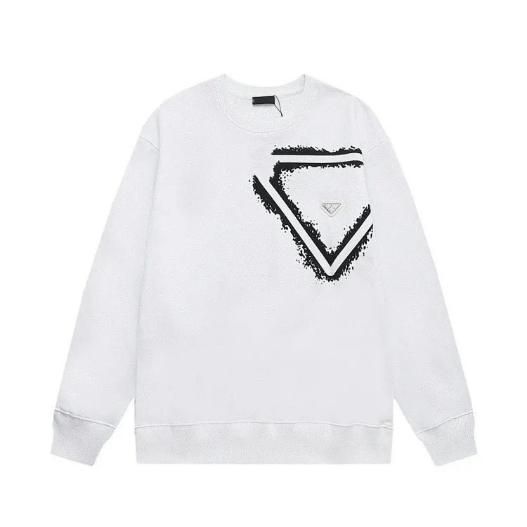 Correct version.Pulajia 24 series triangle label autumn and winter new Pujia high men's and women's long-sleeved T-shirts and sweatshirts